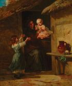 GOODALL Walter 1830-1889,come to me pet,1860,Bonhams GB 2003-07-21