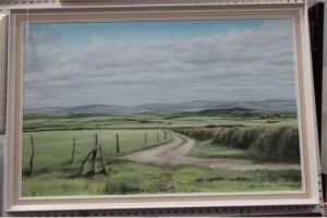 GOODE Mervyn 1948,Downland View,1970,Tooveys Auction GB 2015-05-20