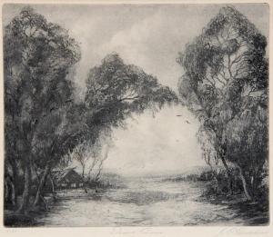 GOODHART JOHN C 1875,Desert Gums,Elder Fine Art AU 2021-09-06