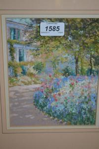 Goodman Sheila,Rural scene with summer flowers in bloom,Lawrences of Bletchingley GB 2017-04-25