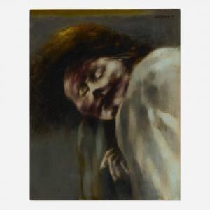GOODMAN Sidney,The Sleeper (Pam Mc Cabe, The Artist's Wife),1962,Toomey & Co. Auctioneers 2024-02-15
