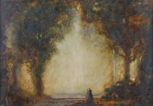 GOODSON Hugh 1900-1900,A couple in a glade,20th century,Bellmans Fine Art Auctioneers GB 2024-02-19
