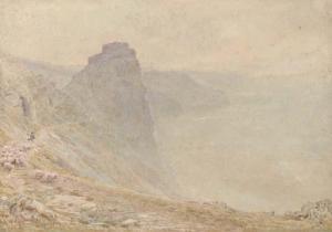 GOODWIN Albert 1845-1932,Lynton Rock, Devon,Christie's GB 2007-01-24