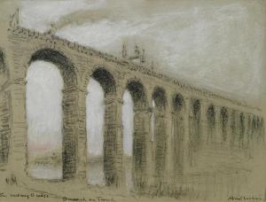 GOODWIN Albert 1845-1932,The Railway Bridge, Berwick on Tweed,Bonhams GB 2015-09-22