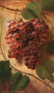 GOODWIN Belle,Still Life of Grapes,1889,Weschler's US 2009-10-17