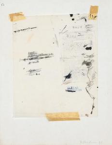 GOODWIN Betty Roodish 1923-2008,Untitled (Page from Sketchbook),1973,Heffel CA 2024-03-28
