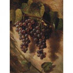 GOODWIN Richard LaBarre 1840-1910,Still Life of Grapes on the Vine,William Doyle US 2014-10-01