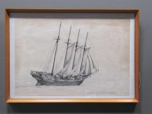 GOODWIN Robin 1900-1900,The Maine - Built Four Masted Schooner,1972,Cheffins GB 2022-05-12