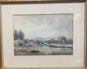 GOODWIN SYDNEY 1867-1944,Hayload and St Catherine's Hill,1900,Andrew Smith and Son GB 2019-03-26