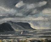 GOOLDEN BARBARA,Conwy Estuary seascape with boats,Rogers Jones & Co GB 2008-04-26