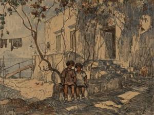 GORBATOV Konstantin Ivanovich 1876-1945,Capri,1929,Auctionata DE 2015-11-27