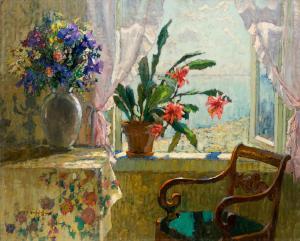 GORBATOV Konstantin Ivanovich 1876-1945,The Open Window,1931,MacDougall's GB 2024-04-10
