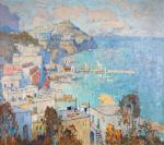 GORBATOV Konstantin Ivanovich 1876-1945,View of Capri,1938,Shapiro Auctions US 2023-10-21