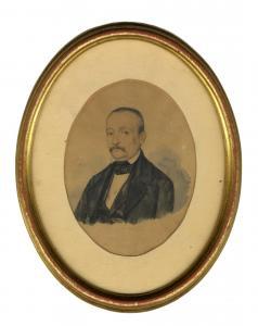 GORDIGIANI Michele 1830-1909,Ritratto maschile,1853,Gonnelli IT 2024-02-07