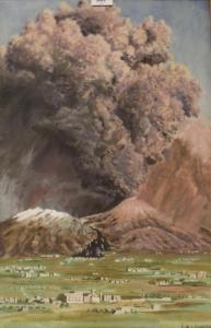 GORDON Alastair Ninian J 1920-2002,Volcanic eruption,Great Western GB 2023-08-23