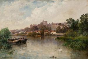 GORDON Arthur 1868,Windsor Castle,1904,John Moran Auctioneers US 2012-10-16