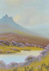 GORDON G 1800-1900,LOCH IN THE HIGHLANDS,Ross's Auctioneers and values IE 2016-04-20