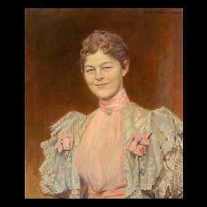 GORDON HARDIE ROBERT 1854-1904,Portrait of Young Beauty,Auctions by the Bay US 2013-06-07
