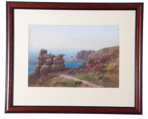 GORDON Harold 1800-1900,Lands End, Cornwall,Keys GB 2021-07-23