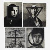 GORDON MELISSA,Sympathetic Portrait I-V (four works),2008,Rago Arts and Auction Center 2020-12-16