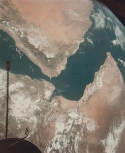 GORDON Richard 1945,The Arabian Peninsula from Space, Gemini 11,1966,Dreweatts GB 2015-02-26