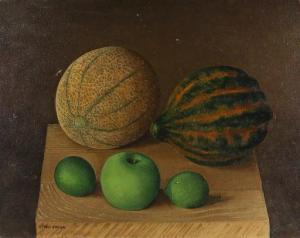 GORDON Witold 1885-1968,Still life of fruit,Butterscotch Auction Gallery US 2020-03-29
