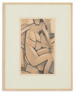 GORDY Robert 1933-1986,Seated Female Nude,1984,New Orleans Auction US 2023-04-22