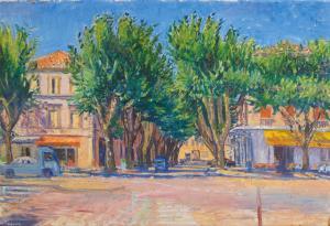 GORE Frederick 1913-2009,Street Scene in Provence,Bonhams GB 2024-03-27