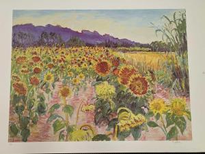 GORE Frederick 1913-2009,Sunflowers,1997,Cheffins GB 2024-01-11
