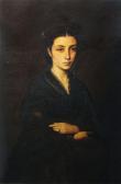 GORECKI Thadee 1825-1868,Portrait de Marie Mickiewicz,Alde FR 2013-06-25