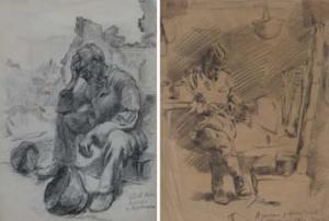 GORELEV Ratislav,Russian, 
Sketches from the Front,Peter Wilson GB 2012-02-15