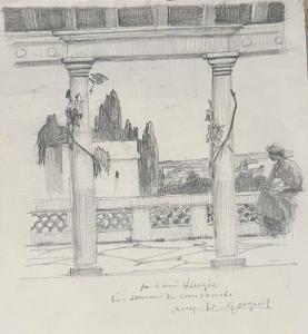 GORGUET Auguste Francois 1862-1927,Scène antique,Daguerre FR 2022-09-11