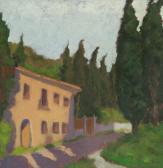 GORI Marcello,L’’ingresso della Villa Spinola,1979,Fabiani Arte IT 2013-05-17