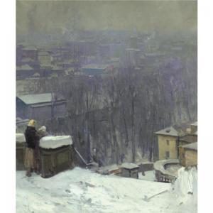 GORIELOV Gavriil 1897-1971,VIEW OVER MOSCOW,1947,Sotheby's GB 2007-11-27