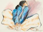 GORMAN Rudolph Carl 1931-2005,Kneeling Woman,1977,Santa Fe Art Auction US 2023-03-15
