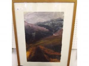 Gorman S,Abstract landscape possibly Wicklow Mountains near,Smiths of Newent Auctioneers 2018-01-26