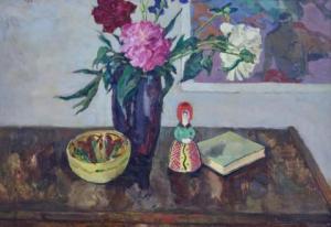 GORSKI Vladimir 1923,'цветы' / 'Bloemen',1965,Venduehuis NL 2020-11-02