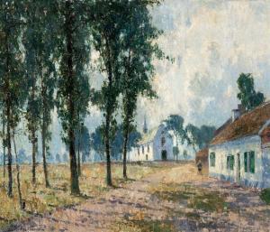 GORUS Pieter 1881-1941,The Bareldonk Chapel in Overmere,De Vuyst BE 2024-03-02