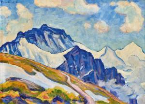 GOS Francois Marc Eug. 1880-1975,Jungfrau,Dobiaschofsky CH 2023-11-08