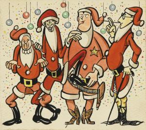 GOSCINNY Rene 1926-1977,Cartes de vœux de Noël,1947,Sotheby's GB 2017-01-21