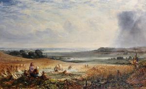 GOSLING William,Figures resting during Harvesting, in an Extensive,John Nicholson 2019-10-02