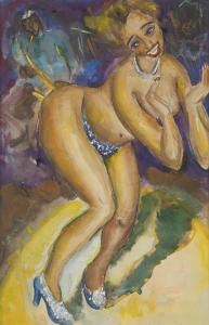 GOSS Bernard 1913,Dancer,1940,Swann Galleries US 2019-04-04