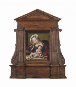 GOSSAERT Jan Mabuse 1478-1536,Virgin and Child,Christie's GB 2015-10-29