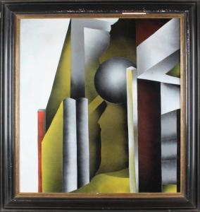GOSSELCK Detlef 1940-2013,Cubist composition,Twents Veilinghuis NL 2017-04-14