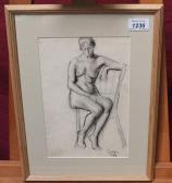 GOTH Imre 1893-1982,Female nude,Reeman Dansie GB 2013-06-19