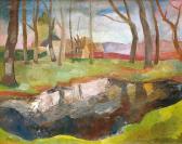 GOTKO Jacques 1899-1944,Paysage au bord de rivière,1926,Boisgirard & Associés FR 2010-04-01