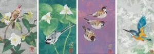 GOTO Junichi 1948,White camellia,Mainichi Auction JP 2022-07-08