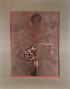 GOTO Matabei,Tomtem Pole Head,1958,Clars Auction Gallery US 2020-10-10
