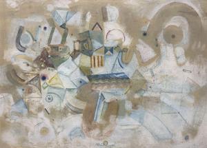 GOTTESTHAL HILMAR UDO FISTER,Abstract Figures and Shapes,Duggleby Stephenson (of York) 2022-04-01