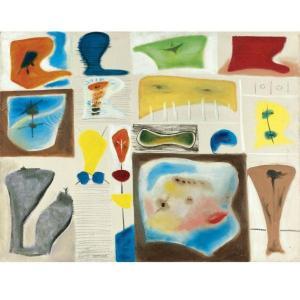 GOTTLIEB Adolph 1903-1974,A PALETTE OF IMAGERY,1944,Sotheby's GB 2009-11-12